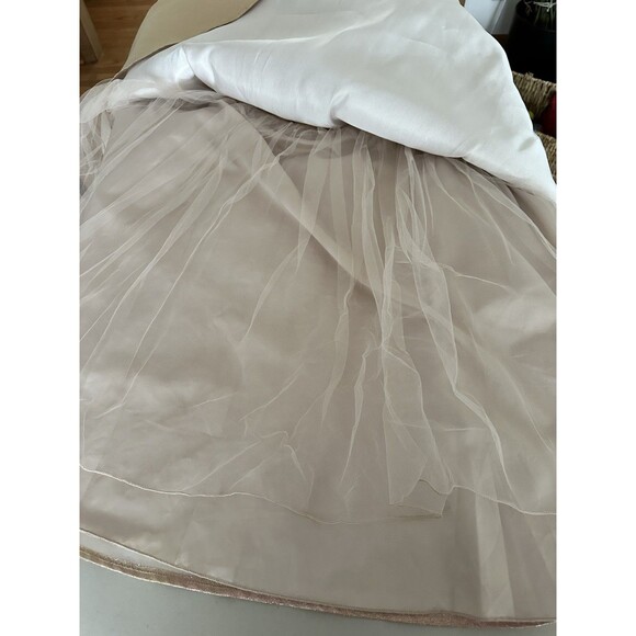 Windsor Rosegold Dress Size 1  Prom Formal Gown Fit & Flare Sleeveless Pockets - Picture 5 of 14